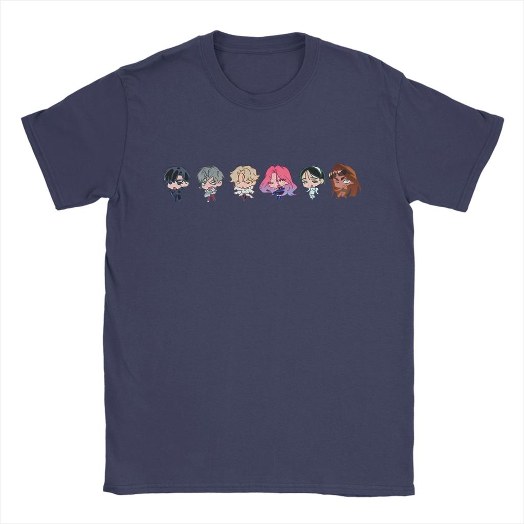 Alien Stage Anime Tshirt Unisex Cotton Top Tee Fashion Mizi Sua Till Ivan Hyuna Luka Round Neck Short Sleeve