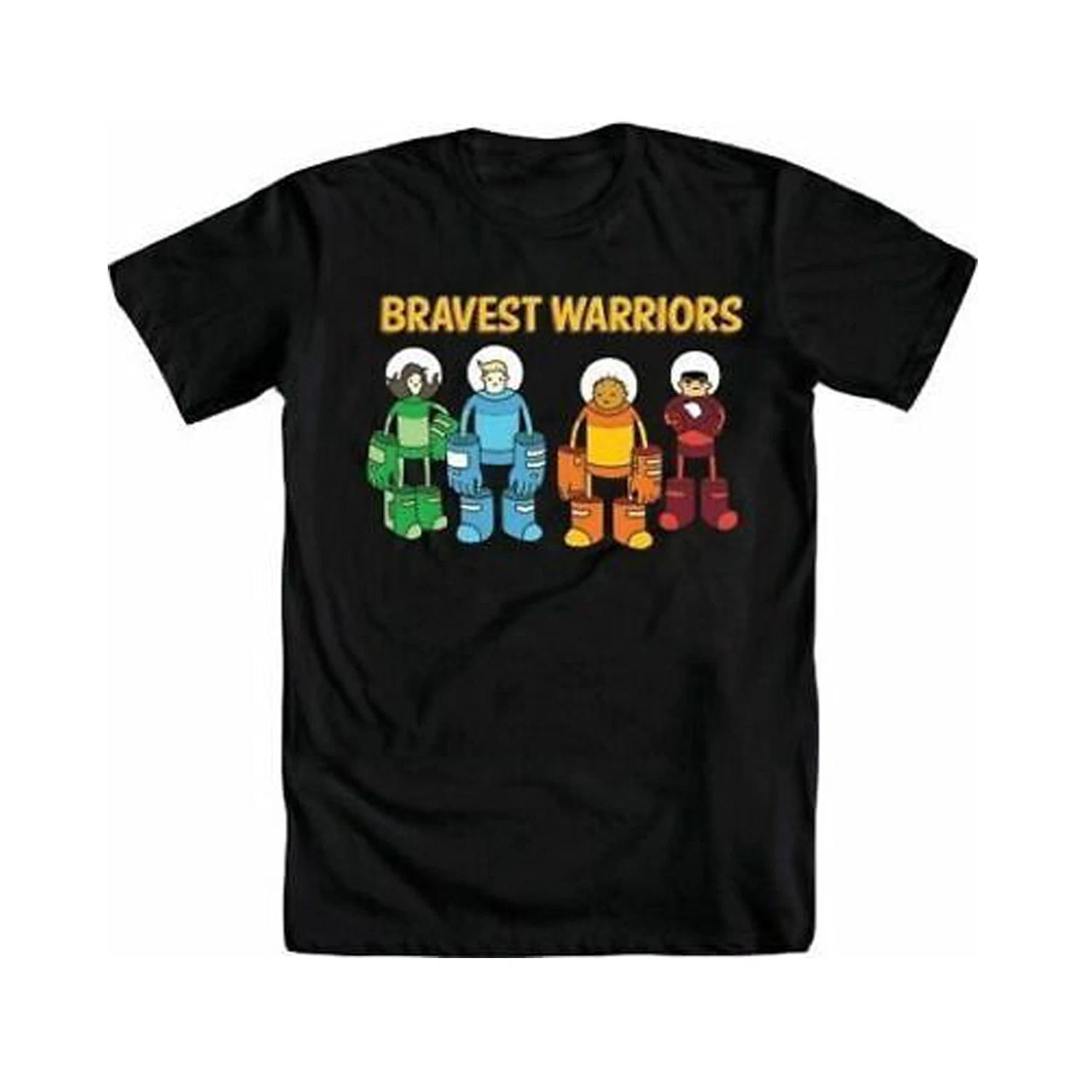 

Adult Unisex Bravest Warriors Roll Call Group Graphic for Halloween T-shirt L