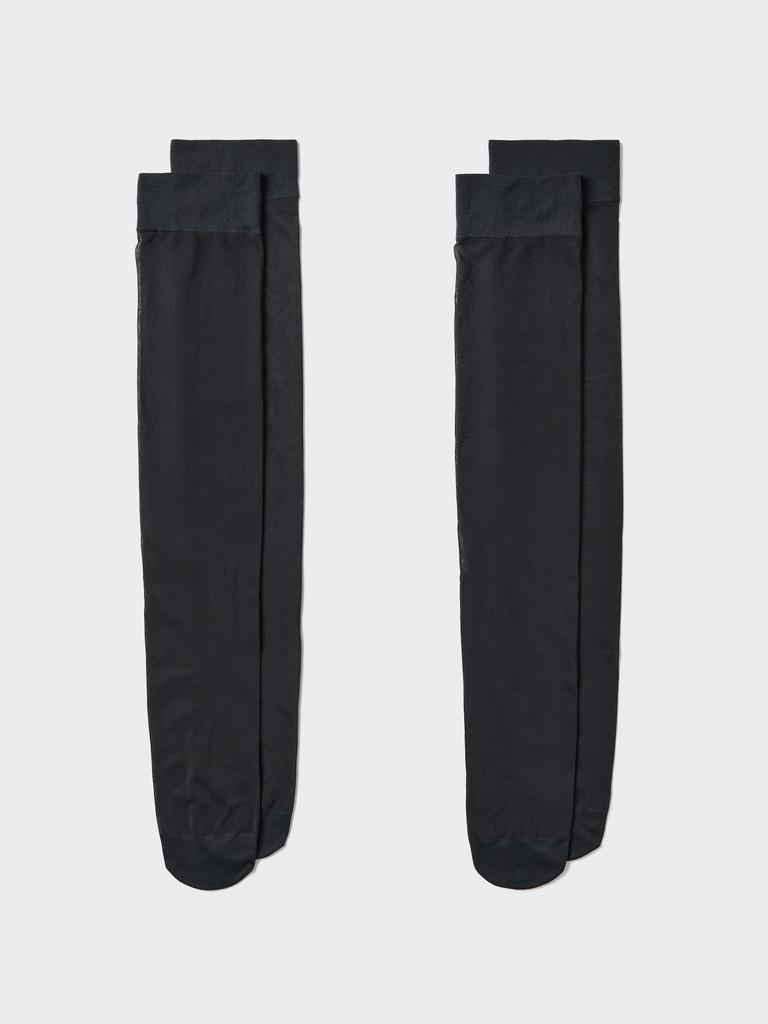 Uniqlo Japan Sheer High Socks 2 Pair Set