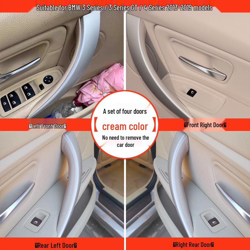 BMW 3 Series (2013-2019) Inner Door Pull Handle Replacement for 320Li, 316, 328, and 3 Series GT.