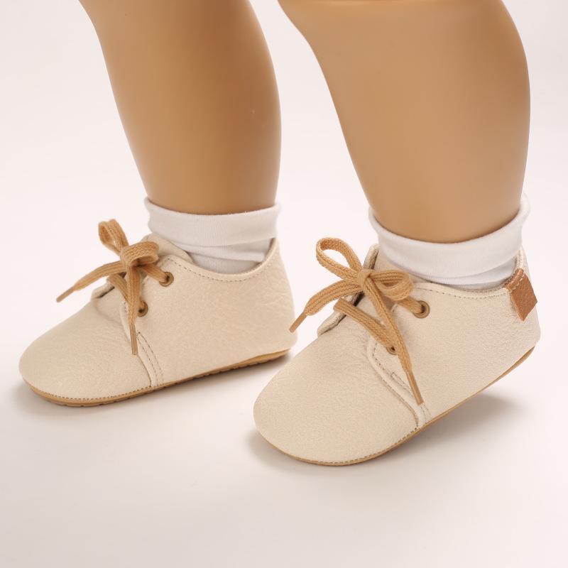 Soft Sole Leather Baby Shoes for Infants/Toddlers - Unisex Spring/Autumn Indoor/Outdoor Walkers