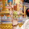 Shui Bei Gold 999 with 20mg Gold & Shell Pearl Phone Chain: Born Towards the Sun, Bring Prosperity and Smoothness