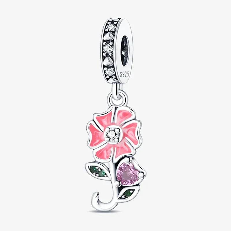 Copper Metal Flower Butterfly Cute Animal Luminous Series Fashions Bead Components Charm Bead Components Designed For Authentic Original Do It