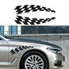 Car Stickers Universal Vinyls Car Racing Flag Stickers