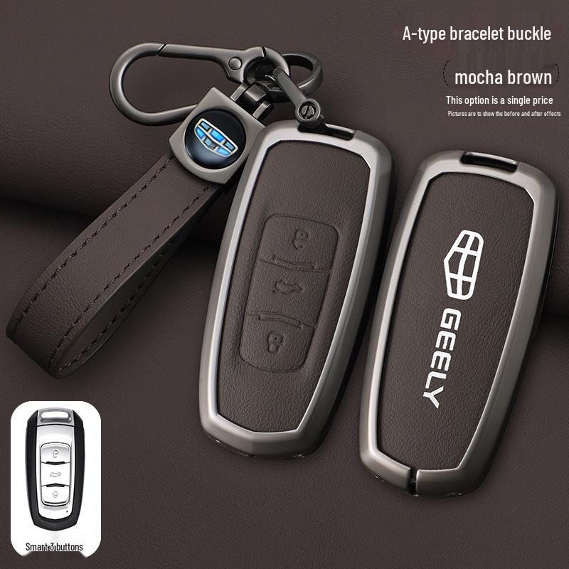 Geely Key Case for Emgrand, Emgrand GS, Boyue, X3 Vision, X6, Borui, Binrui, S1 Models.