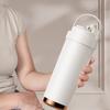 750ml Stainless Steel Thermal Cup Double Wall Vacuum Insulated Mug with Leak-Proof Lid Three-in-One Spout Design Coffee Cup