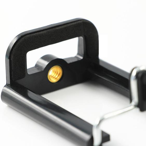Rotatable Phone Clip Stand for Live Streaming - Universal Mobile Accessories Clamp.