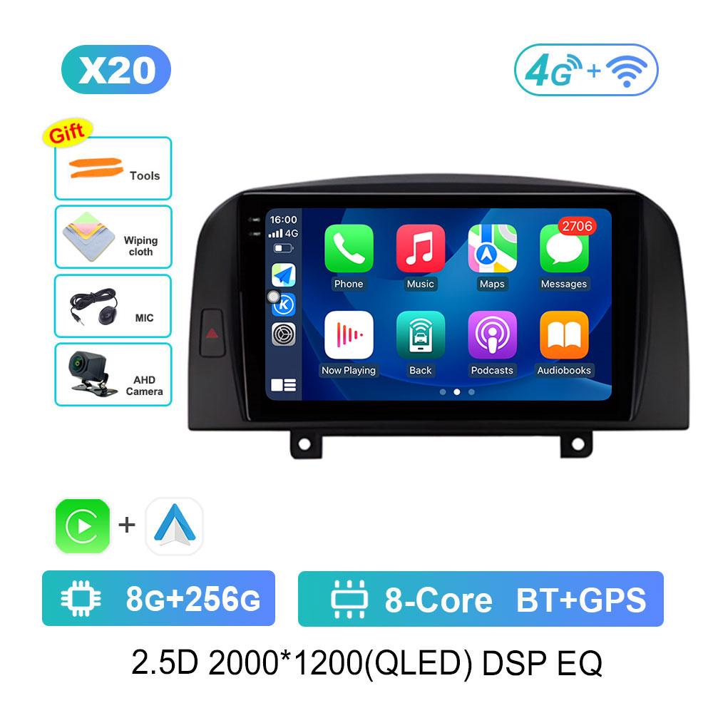 Car Radio Multimedia Player Android System for Hyundai SONATA NF 2004 - 2008 GPS Navi 4G WiFi Bluetooth Touch Screen DSP Stereo