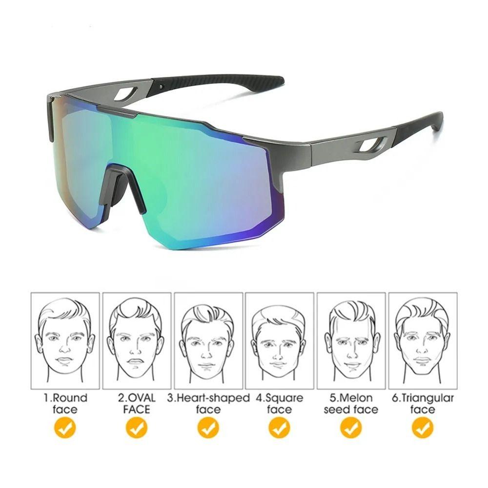 UV400 Windproof Cycling Glasses Windproof Sports Sunglasses UV400 Outdoor Cycling Sunglasses  Sport