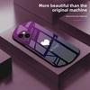 Circular liquid metal paint glass phone case suitable for iPhone 16 15 14 13 12 11 Pro/Max/Plus anti drop and shockproof