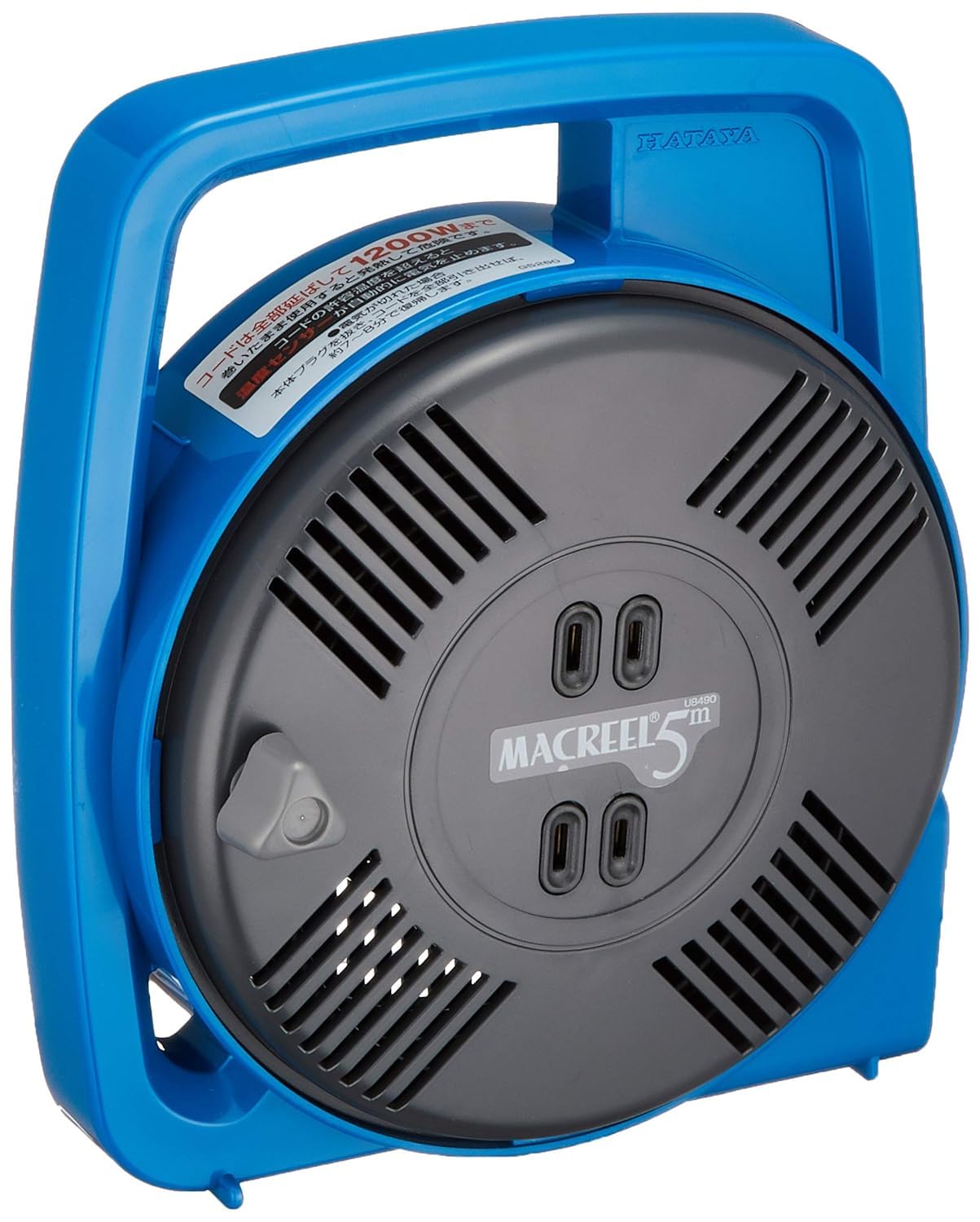 

HATAYA Indoor Cord Manual Temperature Sensor Wire 2 Perfect for Home Mack Reel Blue Reel, 100V, Wind, 5m, Built-in (Prevents Melting), Outlets, синій