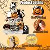 HALLOWEEN OCTOBERHalloween Hanging Pumpkin And Other Wooden Decorations Halloween Wooden Hangtag
