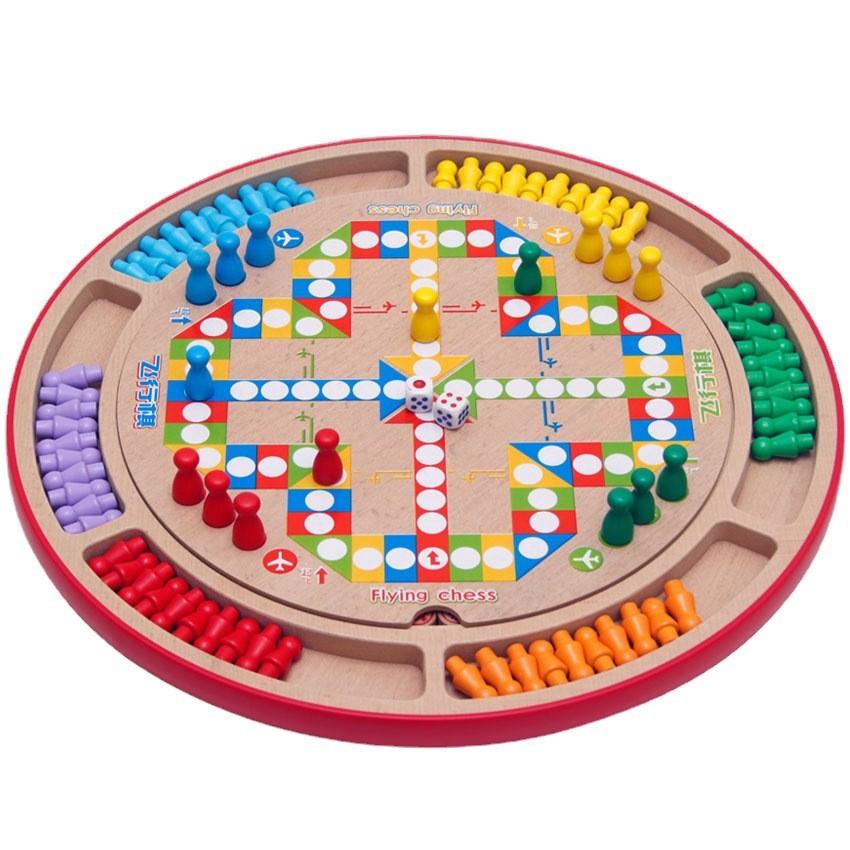 Multigame Board Wooden Children Educational Toy Family Game Night Festival Gifts