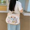 Zipper Bag Kawaii Biscuit Cat Itabag Idol Merchandise Storage Cotton Doll Bag Transparent Pocket Badge Storage Bag Wallet