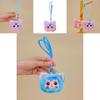 Animal Plush Toy Pendant With Soft Short Pile For Kid Bookbag Accessories