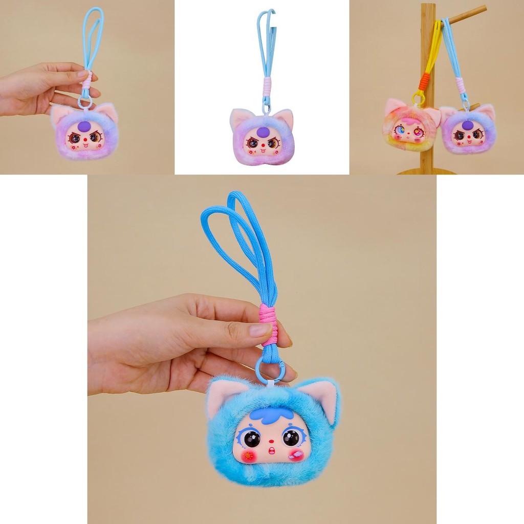 Animal Plush Toy Pendant With Soft Short Pile For Kid Bookbag Accessories
