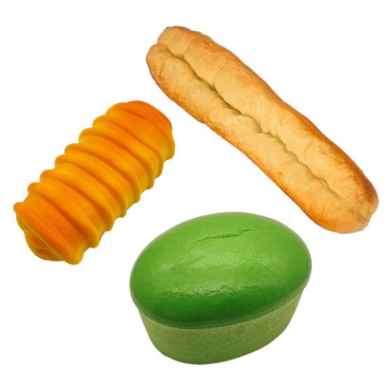 Bread Squeeze Toy Slow Rising Cheesecake Stress Relief Toy Soft Decompression Toy with Matcha Flavor Safe Fidget Toy Gifts