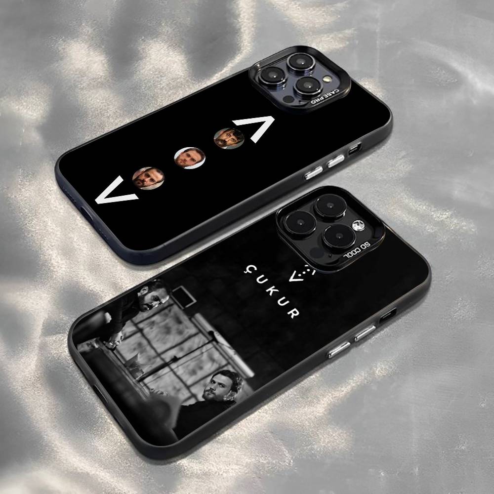 C-Cukur Series T-The P-Pit Phone Case For iPhone 17,16,15,14,13,12,11 Plus,Pro Max,XS,Colorful Silver Phone case Funda Cover