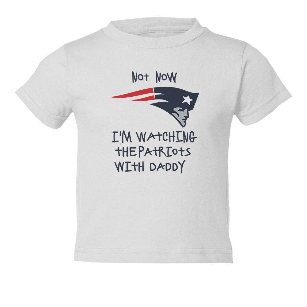 

Watching With Daddy England Patriots Toddler Unisex T-Shirt