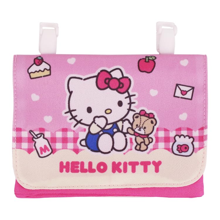 

Takanami Create Pocket Pouch Hello Kitty Elementary Field Character Goods [119510] Kindergarten, School, Trip,