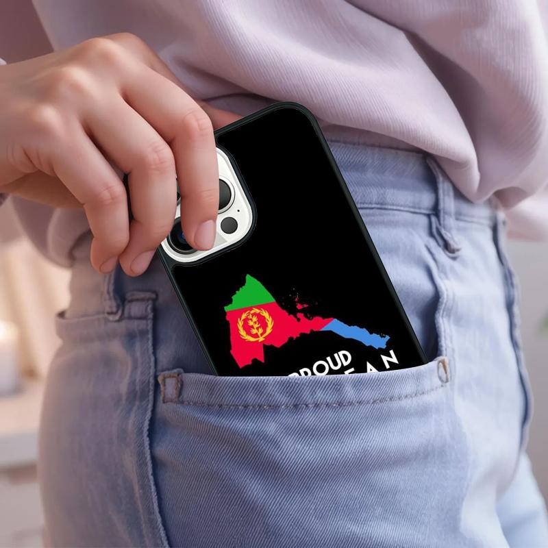 

Eritrea Flag Phone Case For iPhone 17 Air 15 16e 14 13 Pro Max Coque 12 11 Pro Max PLUS cover iPhone 11