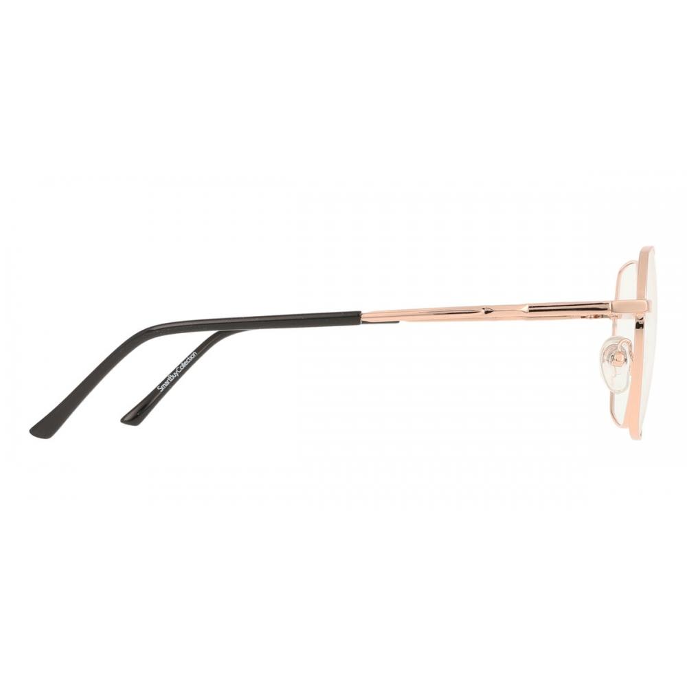 Full Rim Geometric Rose Gold Smartbuy Collection Alexvaugh 913f Fashion Women Eyeglasses