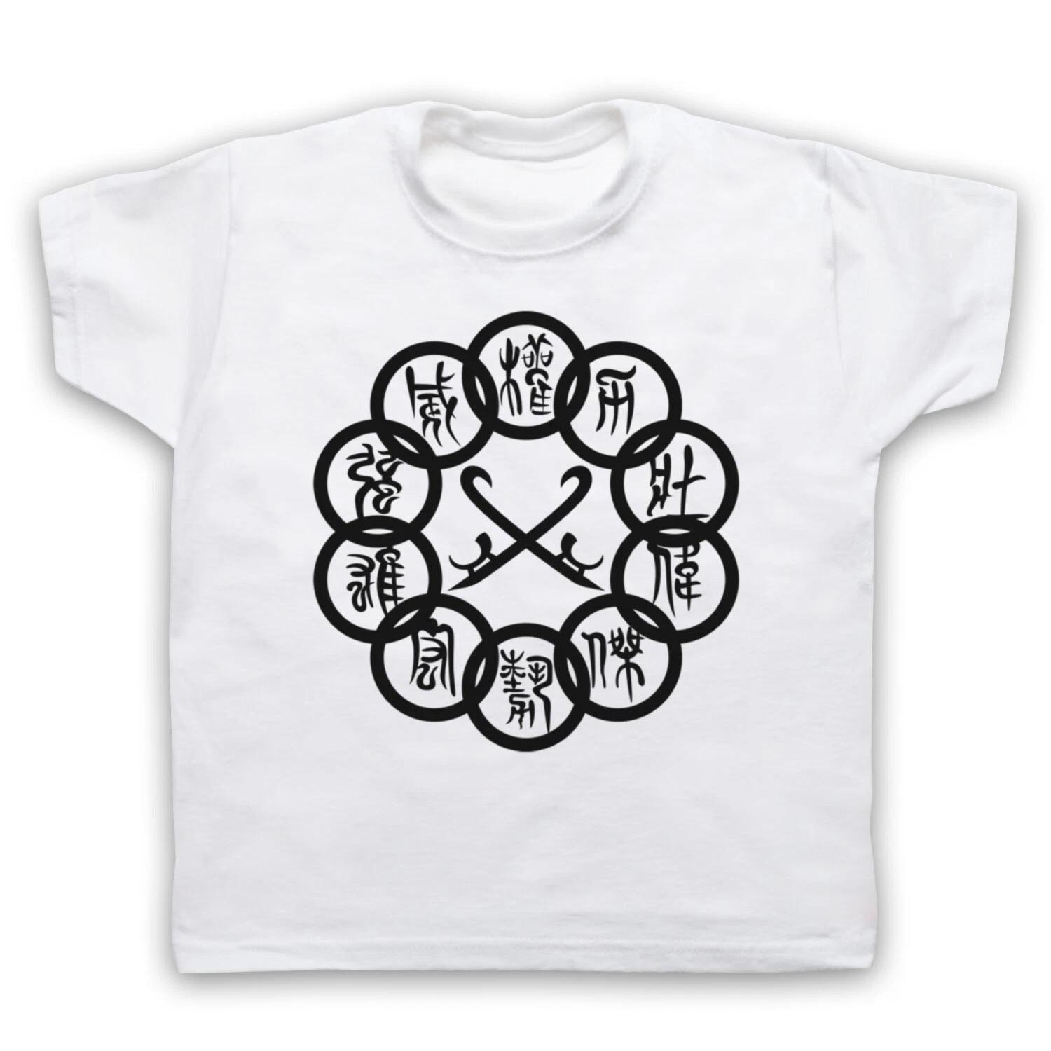 

SHANG-CHI LEGEND OF THE TEN RINGS FLAG LOGO SYMBOL KIDS CHILDS T-shirt 100