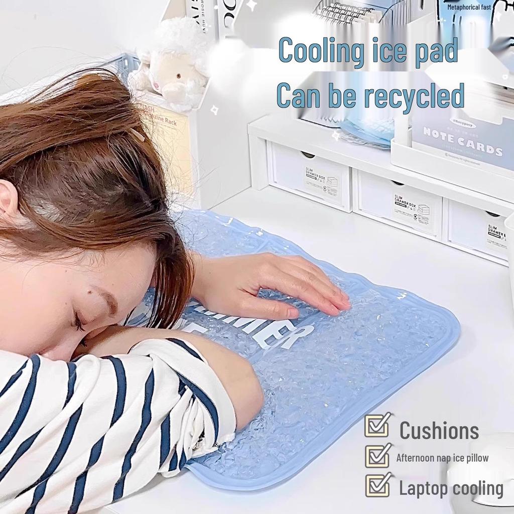 Breathable Cooling Gel Seat Cushion for Office Chair & Car - Ideal for Long Sitting