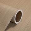 PVC Walnut Wood Grain Self-Adhesive Decorative Film - Waterproof & Moisture-Proof Wallpaper for Hotel Renovation
