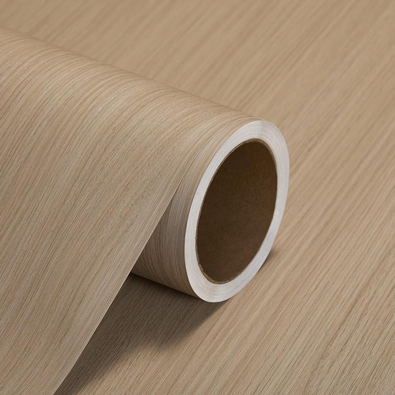 PVC Walnut Wood Grain Self-Adhesive Decorative Film - Waterproof & Moisture-Proof Wallpaper for Hotel Renovation