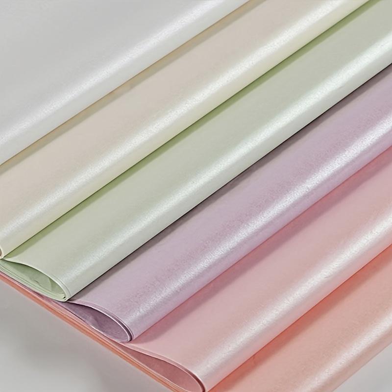 20 Sheets Pearlescent Flower Wrapping Paper Fruit Gift Box Filling Pleated Wrinkle Bag Bouquet Lined Paper Flower Art Wrapping Paper Flower Supplies