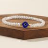 Multicolor Crystal Evil Eye Bracelet - Trendy Beaded Design for Everyday Wear