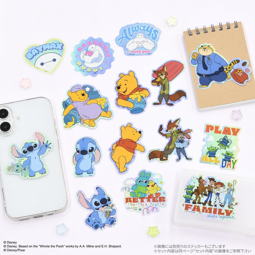 Gourmandies Disney Pixar Characters Mobile Sticker Zootopia Characters, / DNG-287NC