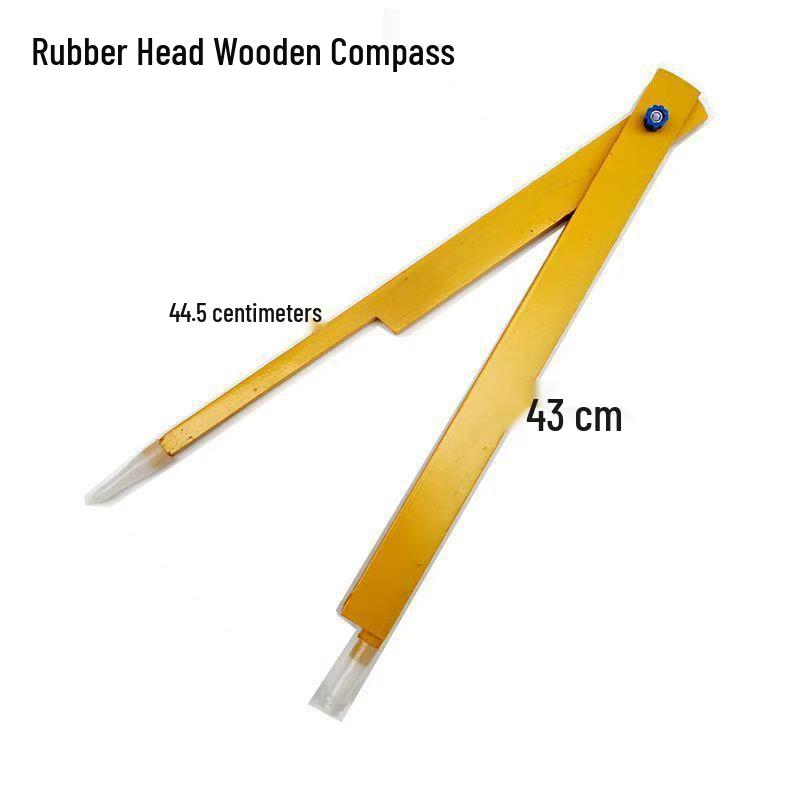 Holz Dreieck Lineal Zirkel Set: Mathematik-Lehrmittel für die Grundschule