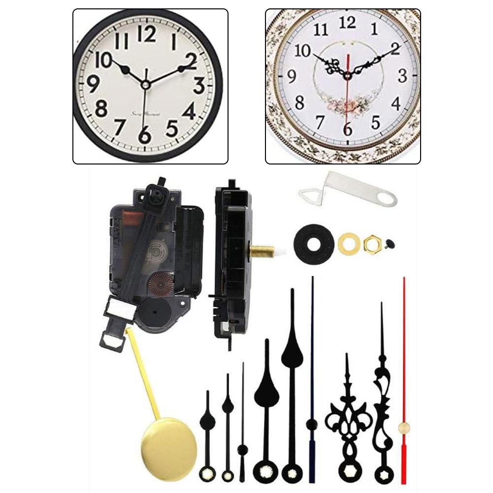 Clock Mechanism Clock Hands Set Comprehensive Installation Package Easy Installation Maximum Pendulum Length For Clock Repair