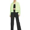 Nike Dri-Fit Perfect Stretch Oversize Comfortable Solid Color Fashion Versatile Casual Jacket Women Jacket Fluorescent-Yellow-Green HJ0964-701