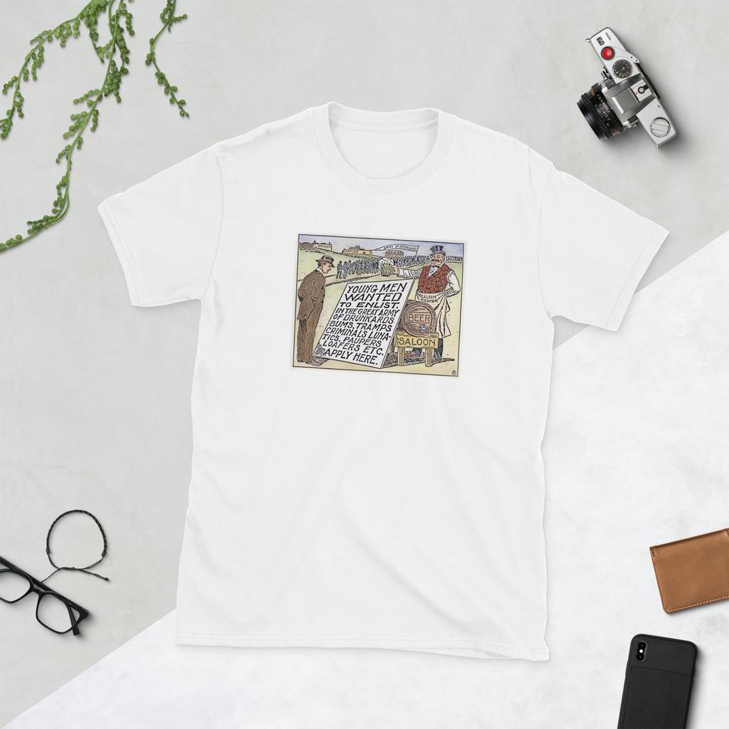 Temperance Movement Prohibition Short-Sleeve Unisex T-Shirt Mens Womens Tees Top