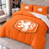 Netherlands National Team 3Pcs Bedding Set Duvet Cover With Two Pillowcases For Bedroom Home Decoration