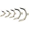5Pcs Bronze Metal Purse Frame Embossed Texture DIY Bag Making Frame  For Wallet Sewing