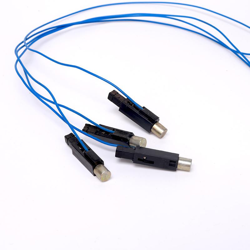 5Pcs 6*6*35Mm Piezoelectric Fire Wire Copper Cap Electronic Igniter Spray Lighter Stove Replacement Parts