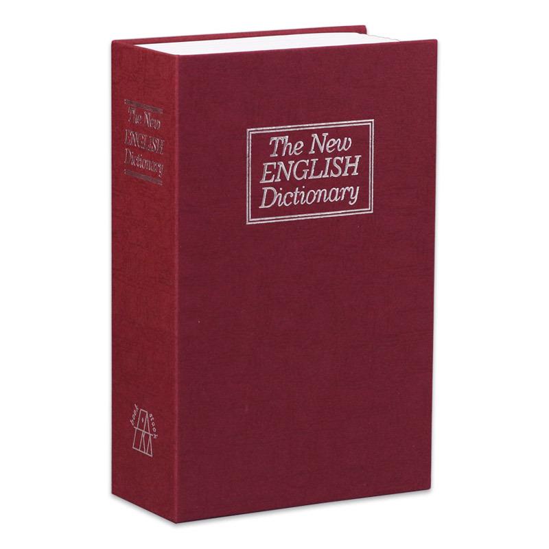 Cross-Border E-commerce Book Safe with Password Lock - Creative Storage Box & Metal Piggy Bank