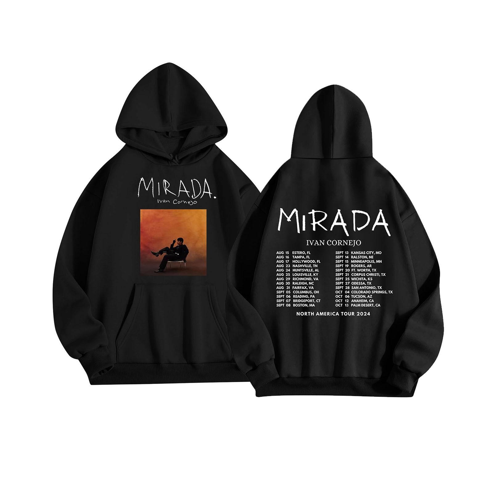 

Женская однотонная толстовка с капюшоном и длинным рукавом с принтом M чёрный