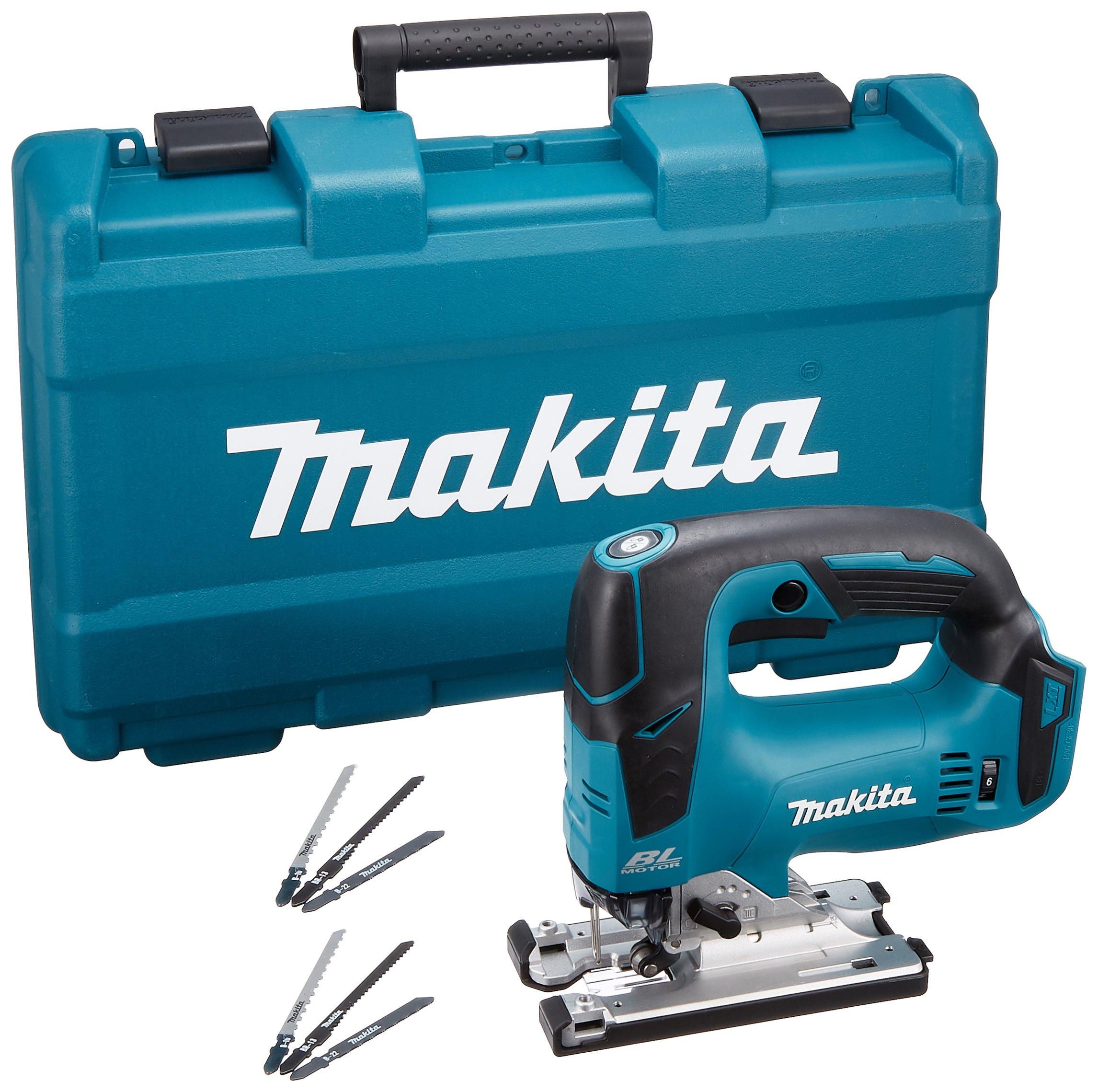 

Makita Rechargeable Jigsaw with Case JV182DZK синій