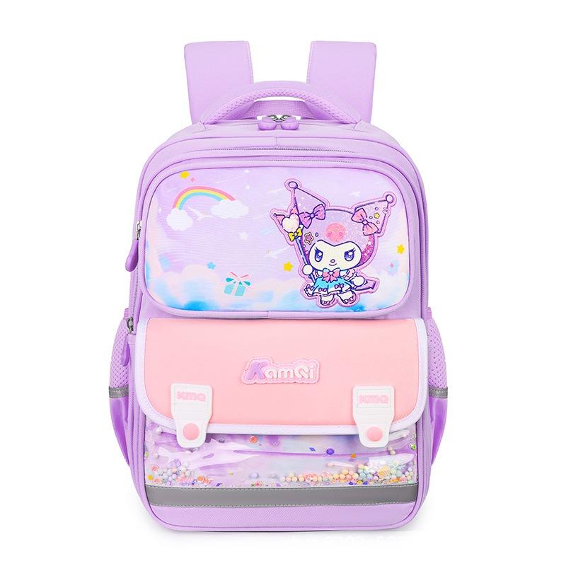 School Bag Children, Primary School Girls, Grades 1-6, Large-capacity Burden Reduction, Anti-splashing Cartoon, Cute Girl Backpack
