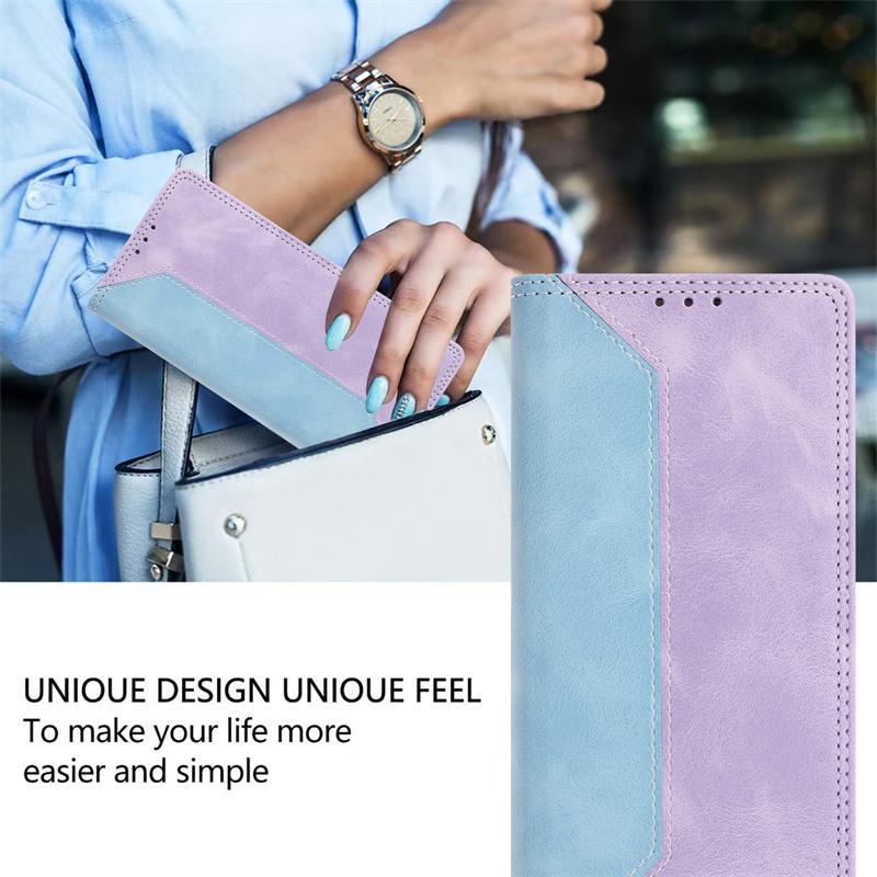 Magnetic Flip Leather Phone Case For Samsung Galaxy A17 5G A37 A57 A56 A36 A26 A16 A55 A35 A25 A15 A54 A34 A24 A14 A53 A33 A13 A52 Wallet Card Cover