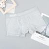 1 Pcs Men's Boxer Men's Fashion Household Cotton Shorts Breathable Briefs Plus Size Soft Comfortable Men's Trunk Pouch