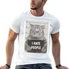 I Hate People Cat Tshirt T Shirts For Unisex Slim Fit T Shirts For Unisex Pack Cotton Funny T Shirts Cotton Tshirt