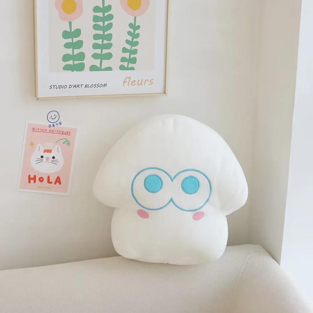Brand Updated 33cm Plush Toy Anime Orange Red Kawaii Animal Pillow Cushion Soft Plush Cartoon Toy Doll Children Gift