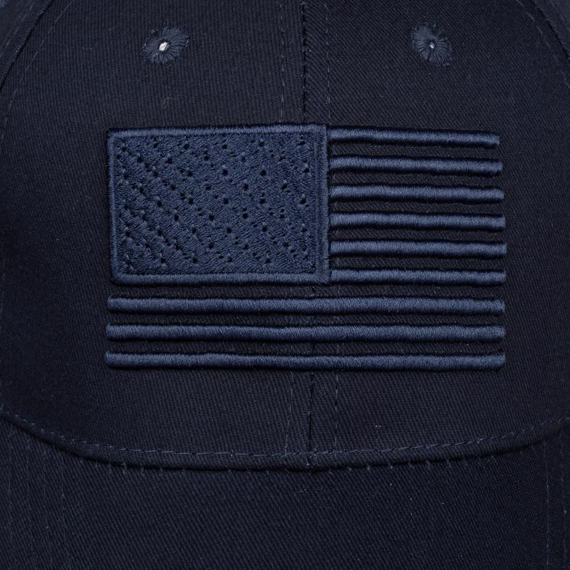 Americká vlajka Muži kšiltovka Ženy Bavlna Knoflíček Prodyšný Unisex Spojené státy Vyšívaný hip-hopový klobouk