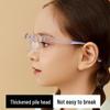 Ultra-Light Silicone Youth Glasses with Adjustable Nose Pads